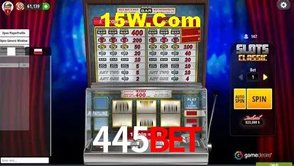 445Bet - cassino ao vivo